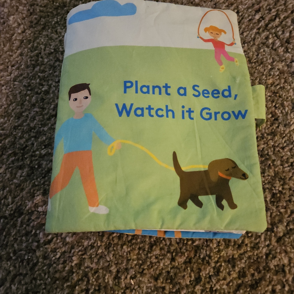 Interactive Cloth Book for Kids - Green